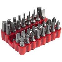 картинка ЗУБР Набор: Биты "МАСТЕР" с магнитным адаптером, хромомолибденовая сталь, 33 предмета [26045-H33] от магазина Tovar-RF.ru