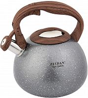 картинка Чайник со свистком ZEIDAN Z-4229-02 серый от магазина Tovar-RF.ru
