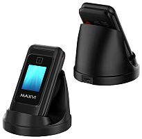 картинка телефон мобильный maxvi e8 black от магазина Tovar-RF.ru