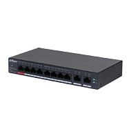 картинка dahua dh-cs4010-8gt-110 8-портовый гигабитный poe коммутатор управляемый  8 rj45 10/100/1000мбит/с (poe/poe+/hi-poe), 2 rj45 10/100/1000мбит/с (uplink) до 60вт от магазина Tovar-RF.ru