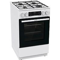 картинка плита комбинированная gorenje gk5c60wj белый (без крышки) реш.сталь от магазина Tovar-RF.ru
