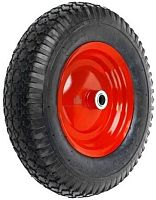 картинка Колесо БТМ PR3001 размер 16*4,00-8 12/100мм (с трубкой), диск сварной 00-00026755 от магазина Tovar-RF.ru