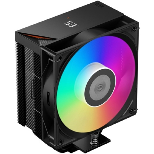 картинка кулер pccooler rt500 digital argb bk s115x/1200/1700/18xx/am4/am5 (tdp 245w, 1x120mm pwm argb fan, 5 тепловых трубок 6мм, 500-2200rpm, 32dba) магазин Tovar-RF.ru являющийся официальным дистрибьютором в России картинка кулер pccooler rt500 digital argb bk s115x/1200/1700/18xx/am4/am5 (tdp 245w, 1x120mm pwm argb fan, 5 тепловых трубок 6мм, 500-2200rpm, 32dba) от магазина Tovar-RF.ru