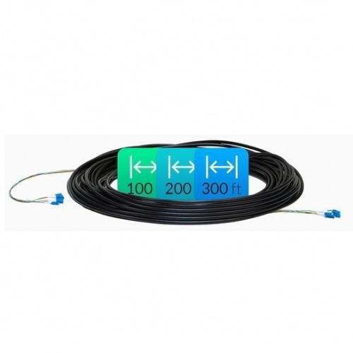 картинка ubiquiti fc-sm-200 fibercable sm-200 наружный волоконно-оптический кабель, single mode, lc, 61 м от магазина Tovar-RF.ru