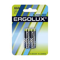 картинка Ergolux  LR03 Alkaline BL-2 (LR03 BL-2, батарейка,1.5В)  (2 шт. в уп-ке) от магазина Tovar-RF.ru