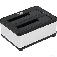картинка agestar 3ubt8 (silver) док станция для hdd 2.5"/3.5" sata clone, usb3.0, пластик+алюминий, серебристый, от магазина Tovar-RF.ru