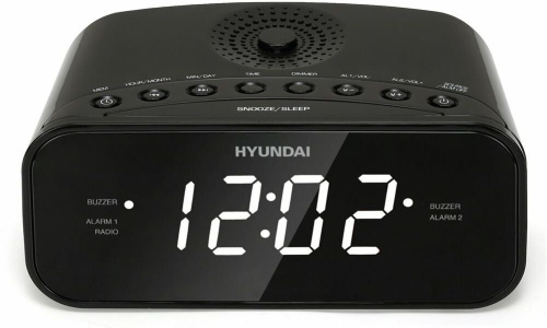 картинка Радиобудильник HYUNDAI H-RCL221 черный HYUNDAI H-RCL221 черный от магазина Tovar-RF.ru