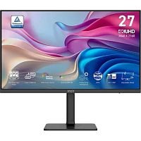 картинка msi modern 27" md272uphg {ips 3840x2160 60hz 4ms 1000:1 400cd 178/178 hdr400 2xhdmi displayport usb-c speaker has pivot} от магазина Tovar-RF.ru