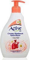 картинка Жидкое крем-мыло ACTIVE Жидкое крем-мыло с витамином B5 "Ромашка и гранат", дозатор, 350 мл (12) Мыло Pink 350 (511801642) от магазина Tovar-RF.ru