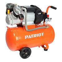 картинка PATRIOT VX 50-402 Компрессор [525306315] {Мощн.: 2.2 кВт; Напр.: 230В~50Гц; Об.двиг.: 2850 об/мин; Производит.: 400 л/мин; Об.ресивера: 50 л; Давл.: 8 бар; Вес: 39 кг;} от магазина Tovar-RF.ru