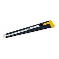 картинка Нож OLFA с выдвижным лезвием, черный, 9мм [OL-180-BLACK] от магазина Tovar-RF.ru