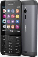 картинка мобильный телефон nokia 230 dual sim чёрный от магазина Tovar-RF.ru