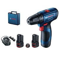 картинка Bosch GSR 120-LI Ак.др-шур [06019G8020] { 12 В, 1500 об/мин, 2x2,0 Ач, кейс, 0.8 кг } от магазина Tovar-RF.ru