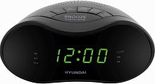 картинка Радиочасы-будильник HYUNDAI H-RCL200 черный от магазина Tovar-RF.ru