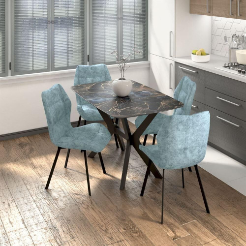 картинка Стол обеденный БИТЕЛ НЕАПОЛЬ (ноги МДФ) (СМ-5, осн.) (1 кор.) БИТЕЛ НЕАПОЛЬ (ноги МДФ) (СМ-5, осн.) (1 кор.) от магазина Tovar-RF.ru