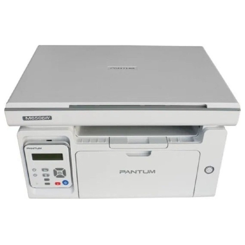 картинка pantum m6506nw мфу лазерное чб, а4, c/p/s, 22 стр/мин, 1200 x 1200 dpi, 128мб ram, лоток 150 стр, usb/lan/wif, 700стр. картридж, серый корпус  от магазина Tovar-RF.ru