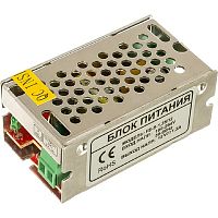 картинка falcon eye fe-s-1,25/12 открытый блок питания. входное напряжение 87-264v, выходное 12v, номинальный ток 1,25a, рабочая температура -20 +60с, габариты h=31/w=39/l=70, вес 0,15кг. от магазина Tovar-RF.ru