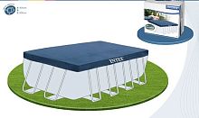 картинка тент для бассейна intex защитный тент (для каркасных бассейнов 450х220см) 28039 intex защитный тент (для каркасных бассейнов 450х220см) 28039от магазина Tovar-RF.ru