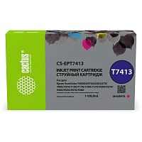 картинка картридж струйный cactus cs-ept7413 t7413 пурпурный (1000мл) для epson surecolor sc-f6000/6200/7000 от магазина Tovar-RF.ru