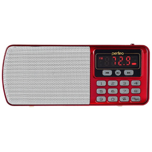 картинка perfeo радиоприемник цифровой егерь fm+ 70-108мгц/ mp3/ питание usb или bl5c/ красный (i120-red) [pf_5026] от магазина Tovar-RF.ru