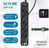 картинка SKYLINE USP-520 Black PD3.0 от магазина Tovar-RF.ru