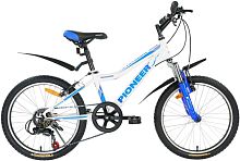 картинка велосипед pioneer ranger 20"/11" white-bllue-darkblueот магазина Tovar-RF.ru