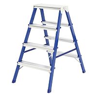 картинка СИБРТЕХ Стремянка двусторонняя 4ст., стальная, Россия [97934] от магазина Tovar-RF.ru