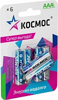картинка Батарейка КОСМОС KOCLR03BL6 серебро/голубой от магазина Tovar-RF.ru