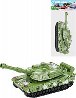картинка игрушка рыжий кот танк инерционный, размер 15х5х4,5см, пластик, цвет микс ми-7489 пп-00210178 от магазина Tovar-RF.ru