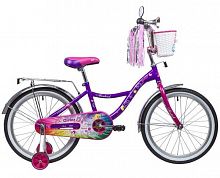 картинка велосипед novatrack 207girlzz.vl23 фиолетовый 163082от магазина Tovar-RF.ru