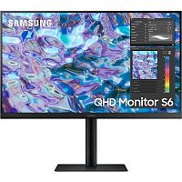 картинка lcd samsung 27" s27b610eqi черный {ips 2560x1440 75hz 16:9 has pivot 300cd 178/178 hdmi displayport m/m has pivot} от магазина Tovar-RF.ru