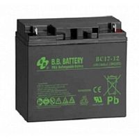 картинка акб b.b. battery bc 17-12 (12в 17ач  дхшхв 181х76х166 мм, масса 5,62 кг) клеммы b1 от магазина Tovar-RF.ru