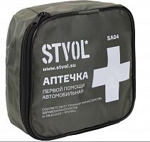 картинка аптечка автомобильная stvol sa04 текстильный футляр соответствует требованиям гибдд от магазина Tovar-RF.ru