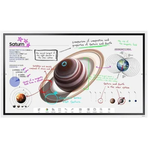 картинка samsung [wm65b] интерактивный дисплей flip {3840х2160,4000:1,350кд/м2, 20 касаний} от магазина Tovar-RF.ru