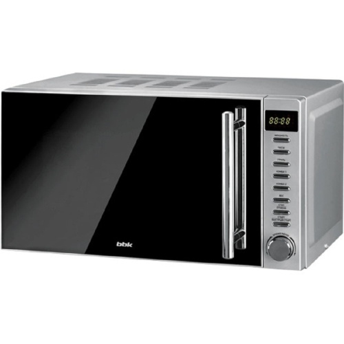 картинка bbk 20mwg-733t/bs-m (b/s) микроволновая печь, 20 л, 800 вт, черный/серебро   от магазина Tovar-RF.ru