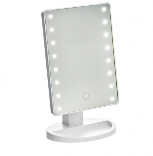 картинка зеркало косметическое с подсветкой bradex kz 1266 зеркало настольное с led подсветкой от магазина Tovar-RF.ru
