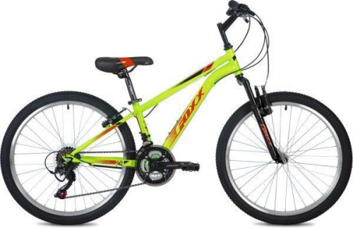 картинка велосипед foxx 24shv.aztec.12gn4 зелёный 168640от магазина Tovar-RF.ru