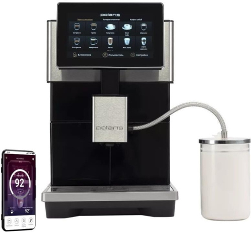 картинка кофемашина polaris pacm-2081ac wifi iq home черный polaris pacm-2081ac wifi iq home черный от магазина Tovar-RF.ru