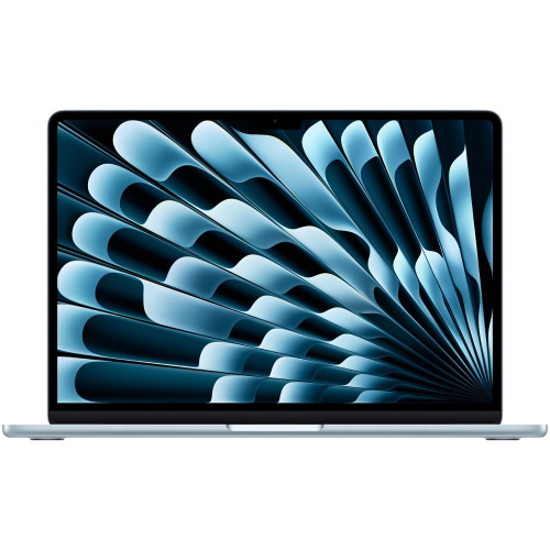 картинка apple macbook air 13-inch 2025 [mc6t4hn/a] (клав.рус.грав.) sky blue 13.6" liquid retina {(2560x1600) m4 10c cpu 8c gpu/16gb/256gb ssd/рекоменд.переходник 11007065} (a3240) от магазина Tovar-RF.ru