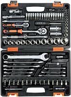 картинка Набор инструментов ВИХРЬ Набор инструментов, 1/2", 1/4", в кейсе 82 предм от магазина Tovar-RF.ru