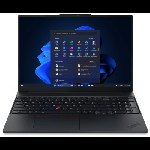 картинка lenovo thinkpad e16 g3 black [21tf004qfw] black 16" {wuxga 7 240h/16gb/512gb ssd/dos/металл} от магазина Tovar-RF.ru