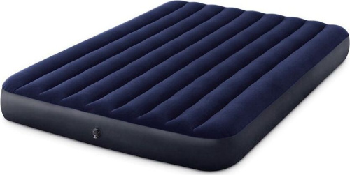 картинка матрас надувной intex матрас надувной classic downy airbed 152x203x25 см . арт.64759от магазина Tovar-RF.ru