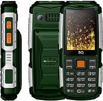 картинка телефон мобильный bq 2430 tank power green/silver от магазина Tovar-RF.ru