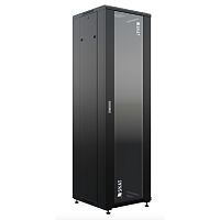 картинка бастион skat tb-22r660gf-b шкаф напольный универсальный серверный 22u 600х600мм, дверь стеклянная (4400) {1.5 года гарантия} от магазина Tovar-RF.ru