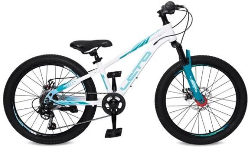 картинка велосипед leto dragon белый/голубой с22006 00-00049040 leto dragon белый/голубой с22006 00-00049040от магазина Tovar-RF.ru