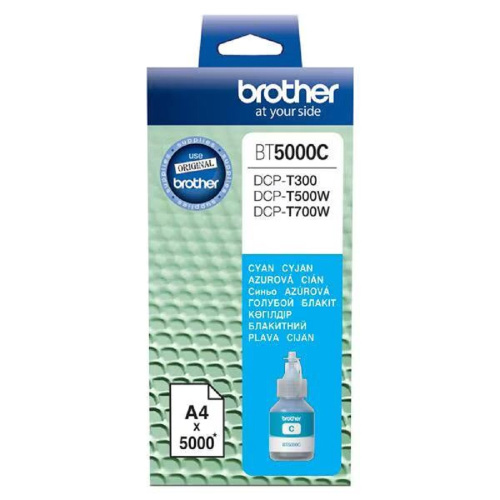картинка brother bt5000c чернила, cyan dcpt300/500w/700w (48,8мл, 5000стр) (bt5000c) магазин Tovar-RF.ru являющийся официальным дистрибьютором в России картинка brother bt5000c чернила, cyan dcpt300/500w/700w (48,8мл, 5000стр) (bt5000c) от магазина Tovar-RF.ru