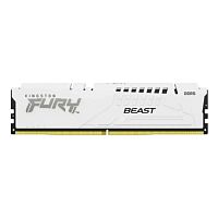 картинка kingston ddr5 dimm 16gb 6000mhz kf560c36bwe2-16 fury beast white expo rtl pc5-48000 cl36  от магазина Tovar-RF.ru