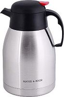 картинка термос mayer&boch 31443 серебристый mayer&boch 31443 нерж. 1,5л мет/колбаот магазина Tovar-RF.ru