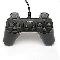 картинка dialog action gp-a01, черный {геймпад, 10 кнопок, usb} от магазина Tovar-RF.ru