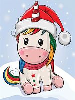 картинка набор рыжий кот алмаз.мозаика 17х22 см (блест.), с подр.,с полн.зап. (28 цв.) новогодний единорог нд-5838 пп-00208467 от магазина Tovar-RF.ru